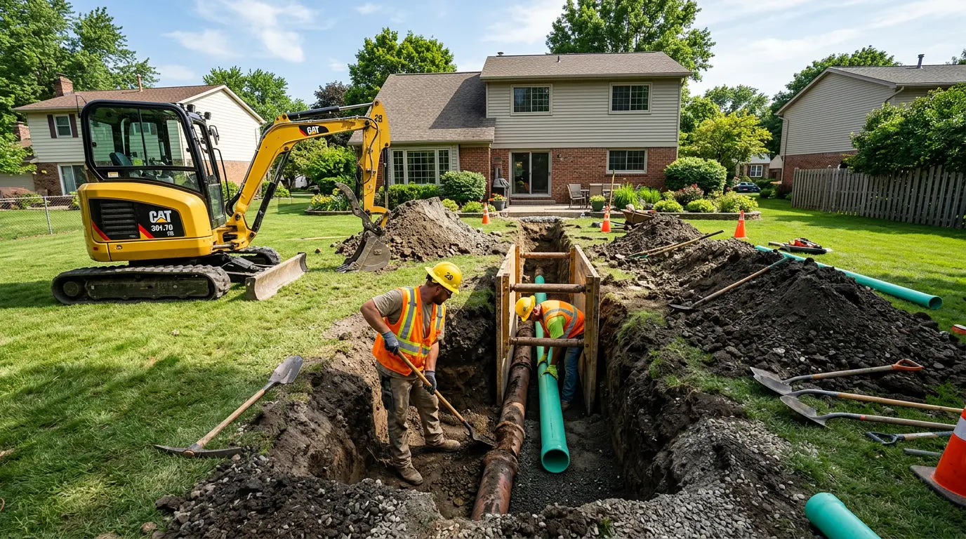 Sewer Cleanout in Penfield, NY
